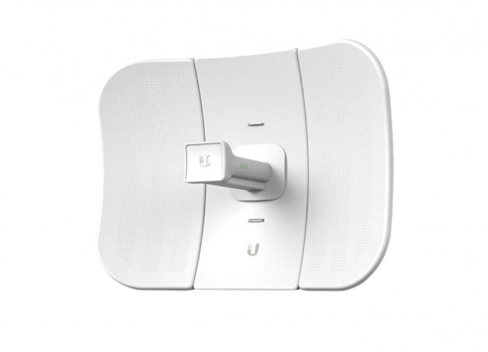 Ubiquiti Networks LiteBeam M5 with InnerFeed Technology, 125 mph 200 km h, 39.76 lbf 125 mph 176.86 N 200 km h, Outdoor UV stabilized plastic, 24 V, 0.2 A PoE adapter (included), 1 x 10 100 Et