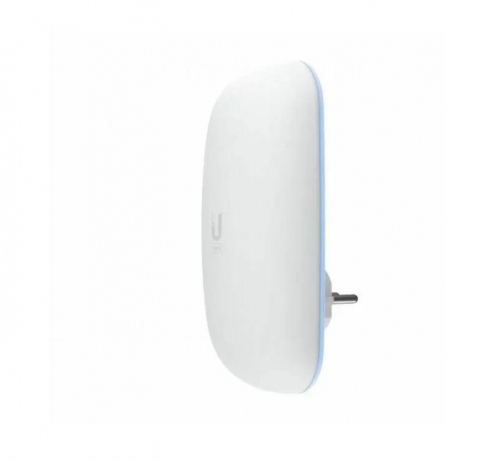 UBIQUITI Unifi6 Range Extender, U6-EXTENDER, Dual-Band WIFI6, 2.4 GHz 573.5 Mbp, antena 5dbi, 5 GHz 4.8 Gbps, antenna 6dbi, standard wireless: 802.11a b g WiFi 4 WiFi 5 WiFi 6, 300+ clienti, interfa m