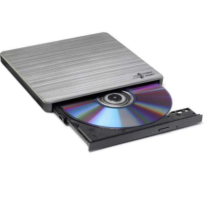 Unitate optica HITACHI-LG, GP60NS60, DVD-RW, 8x, USB2.0, slim, silver