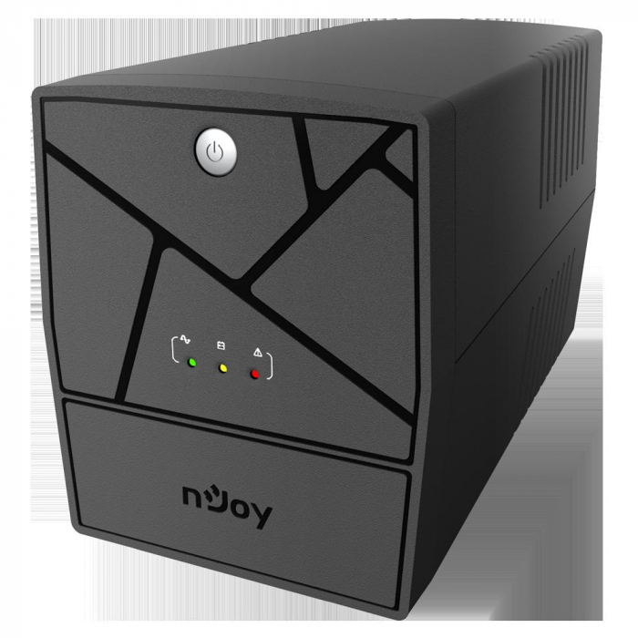 UPS NJOY Keen 2000, 2000VA 1200W, Line-interactive, 4 Prize Schuko cu Protectie, Repornire Automata, Reglaj Automat al Tensiunii