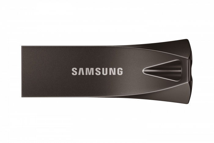 USB Flash Drive Samsung MUF-256BE4 APC,256GB Bar Plus, USB 3.1 Gen1, viteza 400 MBs, Titan Gray