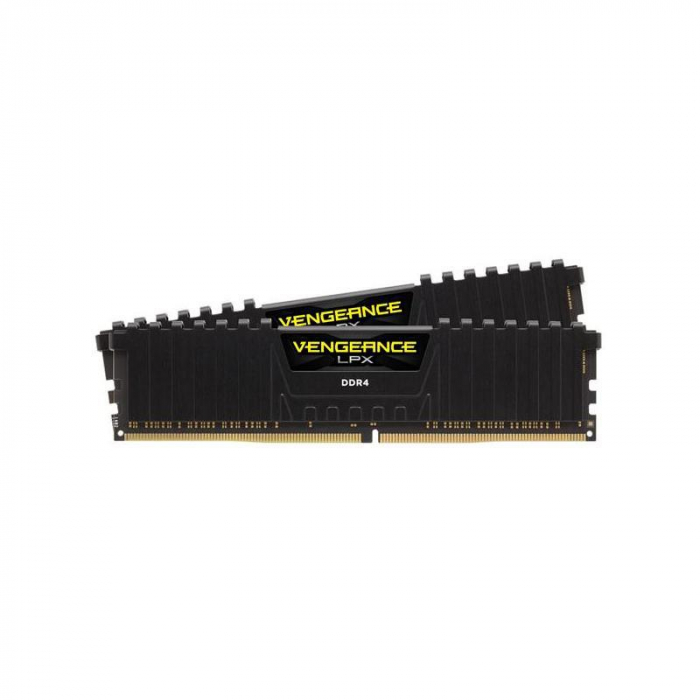 VENGEANCE LPX 16GB (2 x 8GB) DDR4 DRAM 3600MHz C18 AMD Ryzen Memory Kit - Black XMP 2.0 SPD Latency 18-19-19-39 SPD Voltage 1.2V Tested Voltage 1.35V https: www.corsair.com ww en p memory cmk16gx4m2