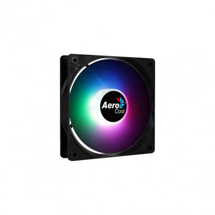 Ventilator Aerocool Frost 120mm RGB PWMDetalii produsVentilator Aerocool Frost12 120mm iluminare RGB PWM, iluminare LED RGB(8 LED-uri), rulmenti de tip Sleeve Bearing, 500-1500 RPM, 17.3-28.2CFM, 18.2