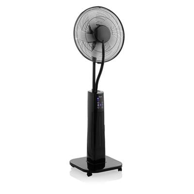 Ventilator Tristar VE-5884 cu pulverizare apa si umidificare, 70 W, 3 trepte de viteza, Timer, Panou de control digital, Telecomanda, Negru