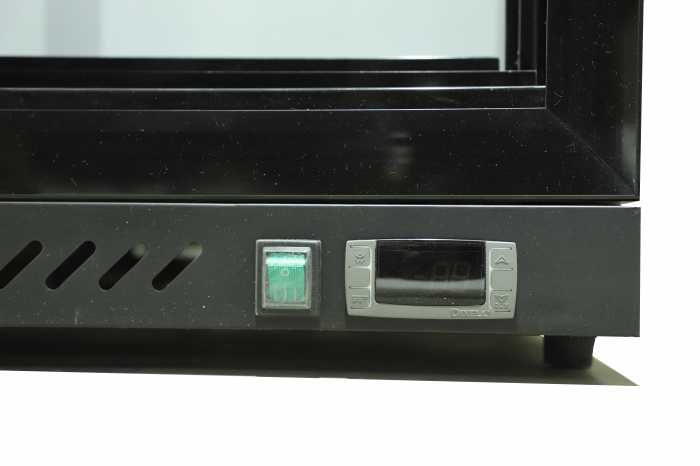 Vitrina frigorifica profesionala STARCREST SBBC-3SDBK,  265 L, 0-10℃,  Usi glisante, Display Temperatura, Panou comanda Digital, Iluminare LED, H 86 cm [5]