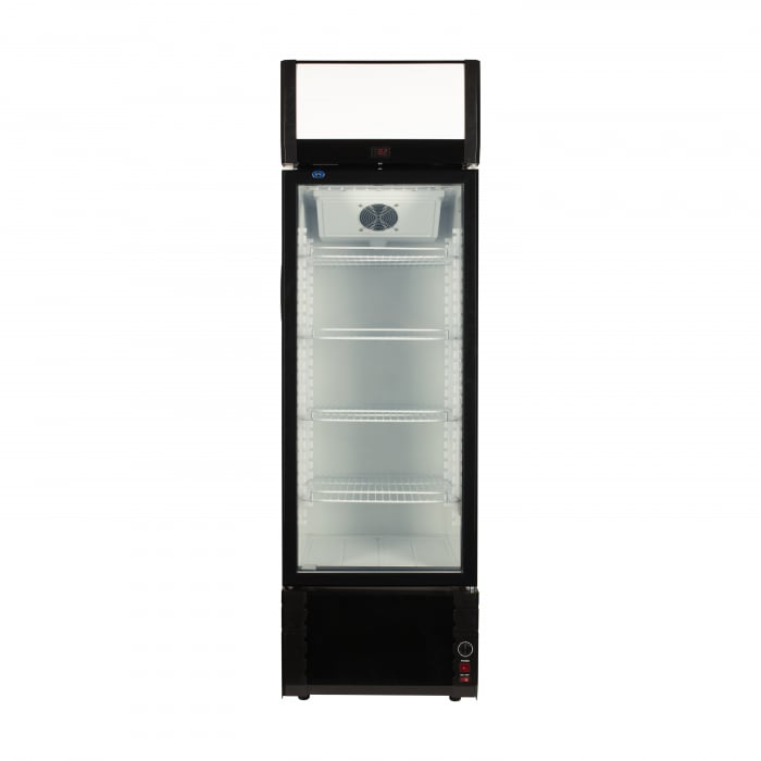 Vitrina frigorifica profesionala STARCREST SPS-288WH, 288 L, Termostat reglabil, Iluminare LED, H 180 cm, Alb [4]