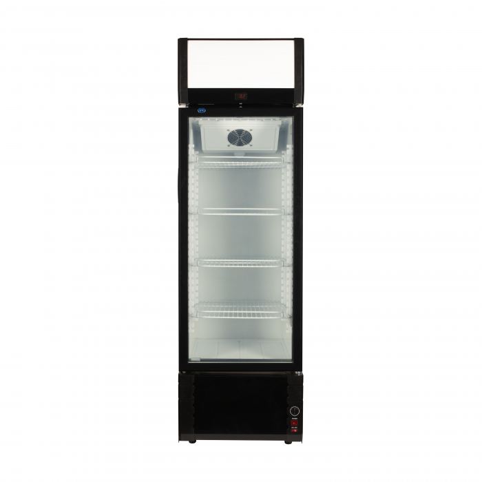 Vitrina frigorifica profesionala STARCREST SPS-288WH, 288 L, Termostat reglabil, Iluminare LED, H 180 cm, Alb [4]