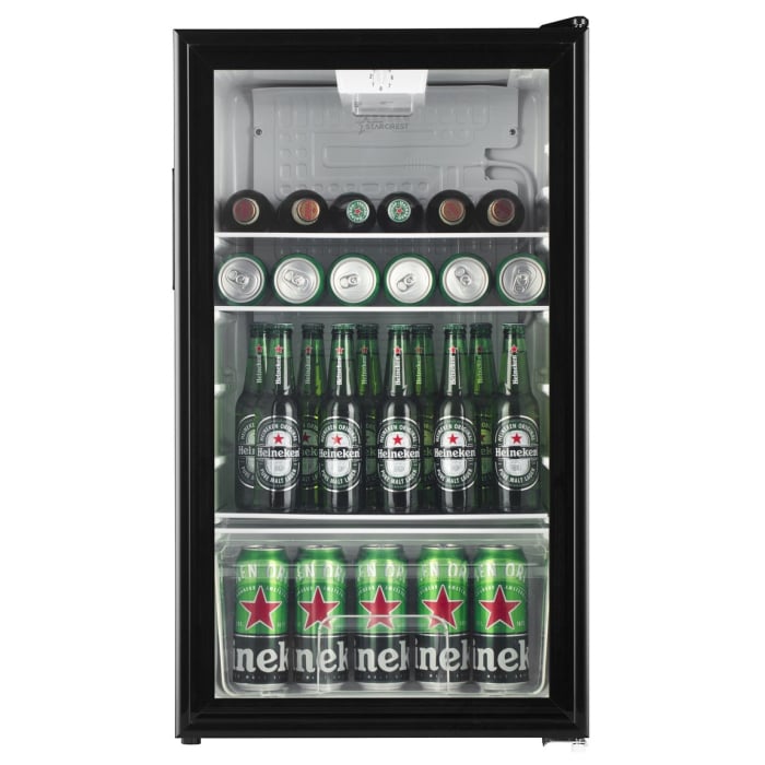 Vitrina frigorifica STARCREST SBC-92BKE, 92 L, Control temperatura, Usa sticla, H 83.2 cm, Negru [7]