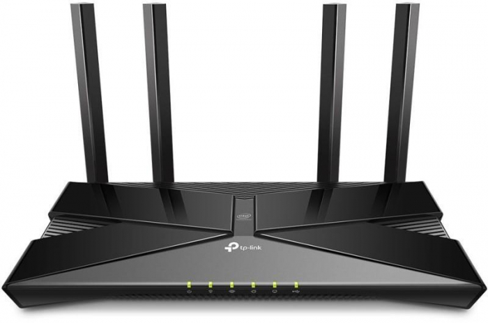 Wireless Router TP-LINK, ARCHER AX50;dual band AX3000 5 GHz: 2402 Mbps (802.11ax), 2.4 GHz: 574 Mbps(802.11ax), Standard and Protocol: IEEE 802.11ax ac n a 5 GHz, IEEE 802.11ax n b g 2.4 GHz, 4 x Ant