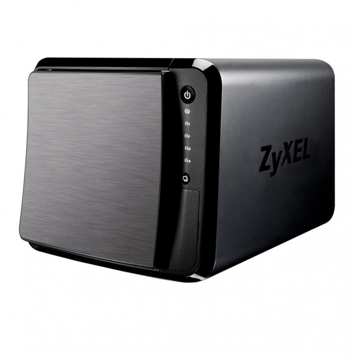 Zyxel NAS542 4-Bay Personal Cloud Storage - for 4x SATA II 2.5 3.5 HDD