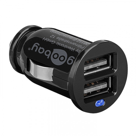 Televizoare - Adaptor auto Dual USB Goobay 2.1A PSUP-USB-C221BK-GBAY Blister Original