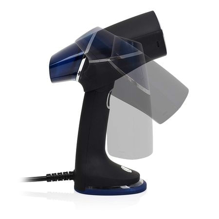 Aparat de calcat vertical cu abur Princess 332853, 1100 W, Pliabil, 110 ml, Oprire automata, 2 Accesorii, Negru [9]