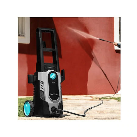 Aparat de spalat cu presiune Cecotec 5401 Hidroboost 1400 Easymove, 1400 W, Pompa aluminiu, Debit 105 bar, 408 l/h, Duza turbo, pulverizare, Negru [1]