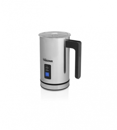 Aparat de spumat lapte Tristar MK-2276, 500W, 240 ml, Lumina de control, Ideal pentru: Latte, Ciocolata, Cappuccino, Frappe, Inox [3]