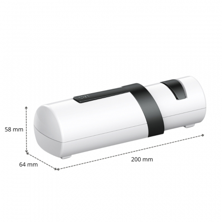 RESIGILAT - Ascutitor cutite electric STARCREST SKS-100WH, 30 W, Alb [3]