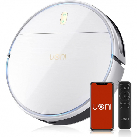 Aspiratoare - Aspirator robot Uoni S2, 40W, Alb