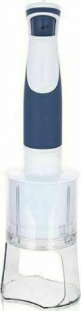 Blender 4 in 1 Emerio HB-113258.2, 500W, tija din otel inoxidabil, reglabil,  Alb/albastru [1]