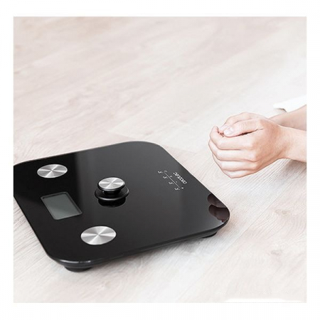 Cantar Digital de Baie Cecotec EcoPower 04253 Full Healthy LCD 180 kg Negru [5]