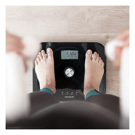 Cantar Digital de Baie Cecotec EcoPower 04253 Full Healthy LCD 180 kg Negru [4]