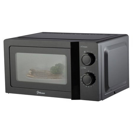 Cuptor cu microunde STARCREST SMW-2012BK, 700W, Capacitate 20 L, Control mecanic, 6 Trepte de putere, Negru [3]