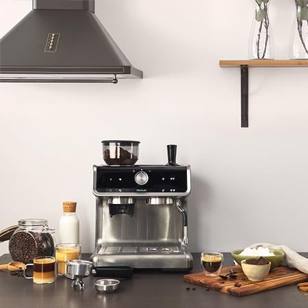 Espressor Cecotec 1589, 1550W, 1.7 L ,Inox/Negru [2]