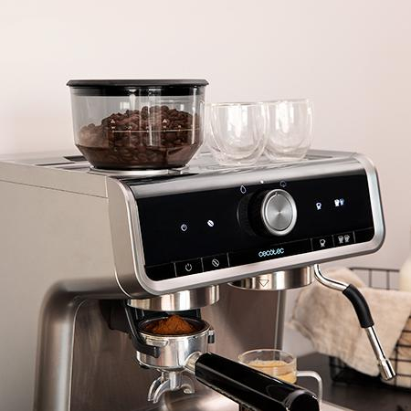 Espressor Cecotec 1589, 1550W, 1.7 L ,Inox/Negru [4]