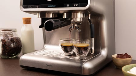 Espressor Cecotec 1589, 1550W, 1.7 L ,Inox/Negru [6]