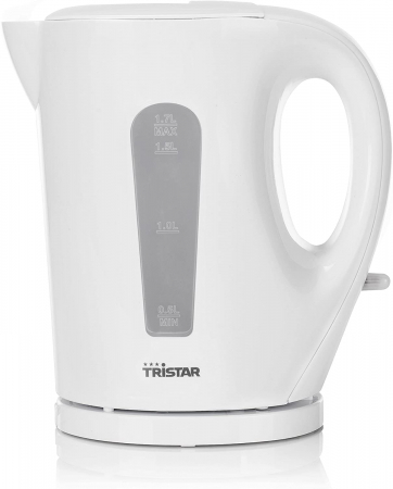 Fierbator Tristar WK-3380, 2200W, Capacitate 1.7l, Oprire automata, Indicator nivel apa, Alb [0]
