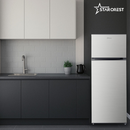 Frigider cu 2 usi STARCREST SF-210IX-E, 210 L, Clasa E, Iluminare LED, Inox Antiamprenta Termostat Ajustabil, Usi reversibile, H 143 cm, Inox [6]