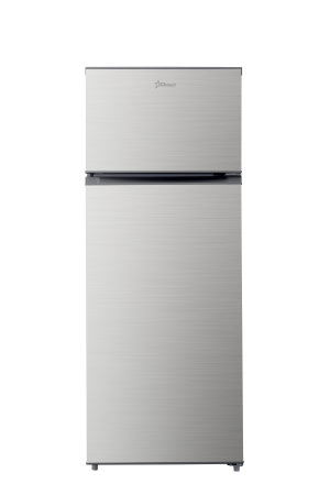 Frigider cu 2 usi STARCREST SF-210IX-E, 210 L, Clasa E, Iluminare LED, Inox Antiamprenta Termostat Ajustabil, Usi reversibile, H 143 cm, Inox [0]