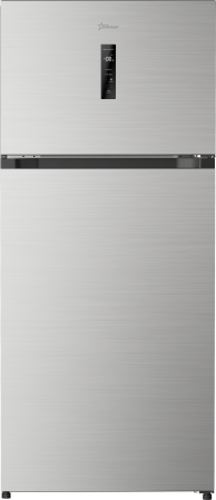 Frigidere cu doua usi - Frigider cu doua usi STARCREST SF-497NF-IX, 497 L, Full NoFrost, Compresor Inverter, Clasa E, Display, Functie super racire, Blocare acces copii, H 175 cm, Inox