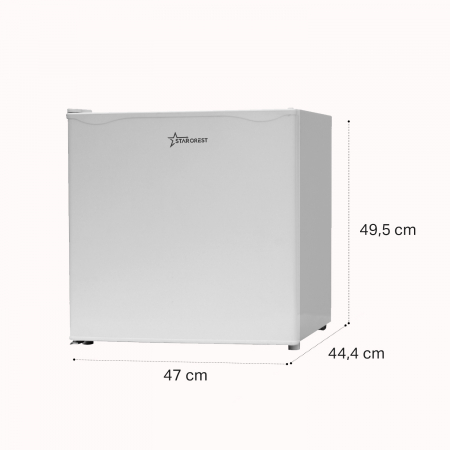 Frigider minibar STARCREST SMB-46WHE, 46 l, Clasa E, H 49.5 cm, Alb [4]
