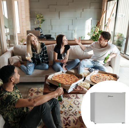 Frigider minibar STARCREST SMB-46WHE, 46 l, Clasa E, H 49.5 cm, Alb [3]