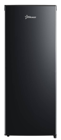 Racitoare - Frigider - Racitor cu o usa STARCREST SFL-230BKE, 230 l, Clasa E, Termostat reglabil, Rafturi ajustabile, H 142 cm, Negru