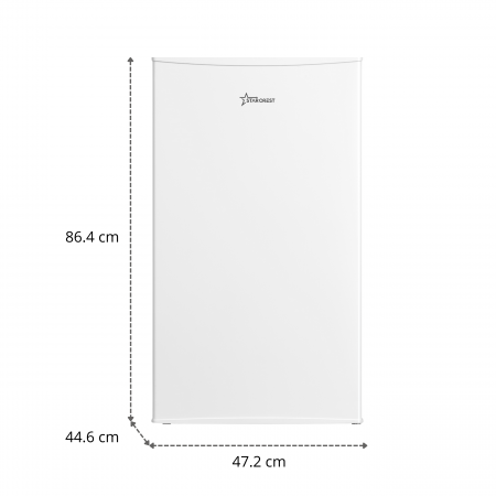 Frigider - Racitor cu o usa STARCREST SFL-930WHT, Clasa E, Capacitate 93L, Iluminare interioara, H 86.4 cm, Alb [8]