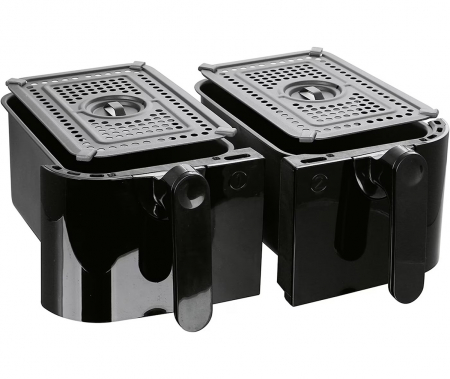Friteuza cu aer cald STARCREST SFR-9024BK, 2400 W, Cos Dublu, 9 litri, Termostat 80 - 200 °C, 12 programe, Negru [3]