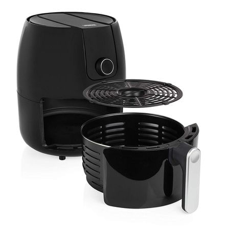 Friteuza digitala cu aer cald XXL Princess 182025, 1500 W, 4.5 litri, termostat reglabil 80 - 200, Functii prajire, coacere, reincalzire, Negru [1]