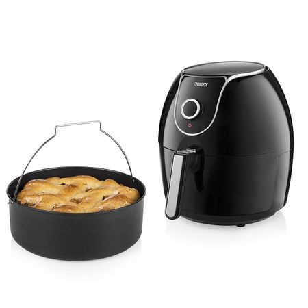 Friteuza digitala cu aer cald XXL Princess 182055, 1700 W, 5.2 litri, termostat reglabil 80 - 200°, Functii prajire, coacere, reincalzire, Negru [9]