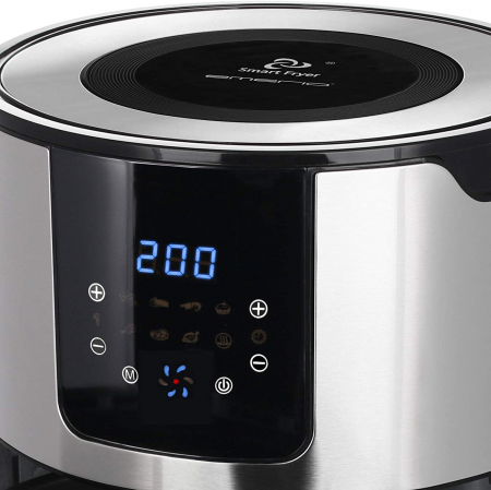 Friteuza fara ulei Emerio AF-124802, 5 l, 1400 wati, 7 programe, functia de incalzire, inox [2]