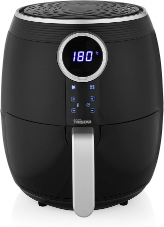 Friteuza fara ulei XXL Tristar FR-6956, 1500W, Capacitate 4.5 l, Control digital, Timer, Termostat reglabil 80-200 C, Negru [1]