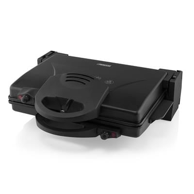 Gratar electric Princess 112340, 2000 W, Placi nonaderente 31x21cm, Deschidere la 180°, Termostat reglabil,  Manere CoolTouch, Negru [1]