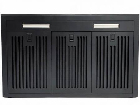 Hota incorporabila decorativa STARCREST SDH-9100BK, Putere de absorbtie 500 m3/h, Control touch, Iluminare LED, Clasa A+, 90cm, Negru + Sticla neagra [5]
