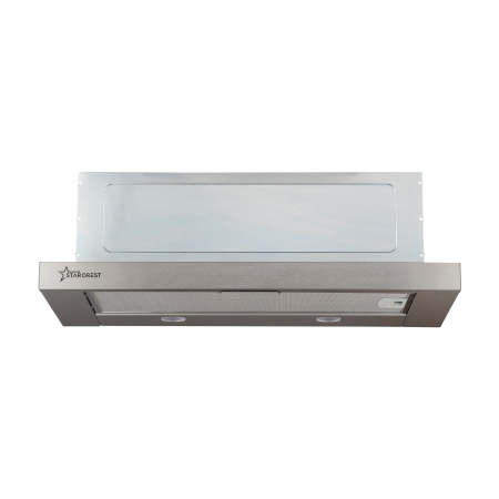 Hota telescopica STARCREST STH-64321IX,  Putere de absorbtie 300 mc/h, 1 Motor, 2 Trepte putere, Inox [1]