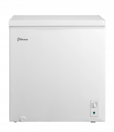 Lazi frigorifice - Lada frigorifica STARCREST SCF-198WHE, Clasa E, Capacitate 198L, Sistem convertibil - functie frigider, Termostat reglabil, Alb