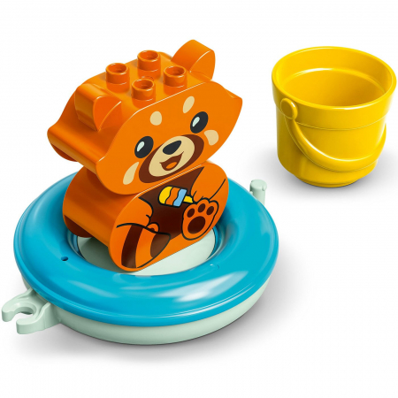 LEGO DUPLO  Prima mea distractie la baie: Panda rosu plutitor 10964, 5 piese [2]