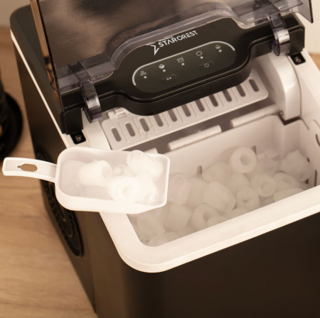 Masina de facut cuburi de gheata STARCREST SIM-1024BK, Capacitate 10Kg/24h, Doua dimensiuni [5]