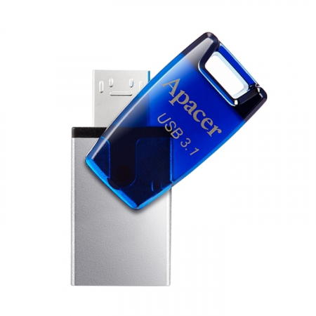 Televizoare - Memorie USB Apacer AH179, 64GB, USB 3.1, Albastru