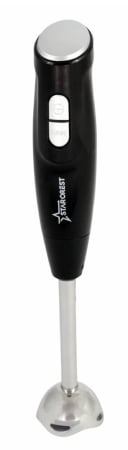 Black Friday - Mixer vertical STARCREST SBL-1007, 1000 W, 2 viteze, Functie Turbo, Negru / Inox