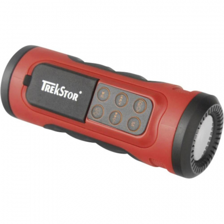 TV, Electronice & Gaming - MP3 Player cu lanterna Trekstor, 2 GB, Roșu