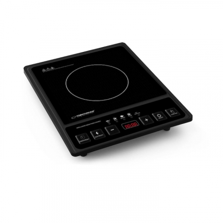 Electrocasnice Mari - Plita cu inductie Esperanza EKH011 KRAKATAU 2000W 1-zona Negru